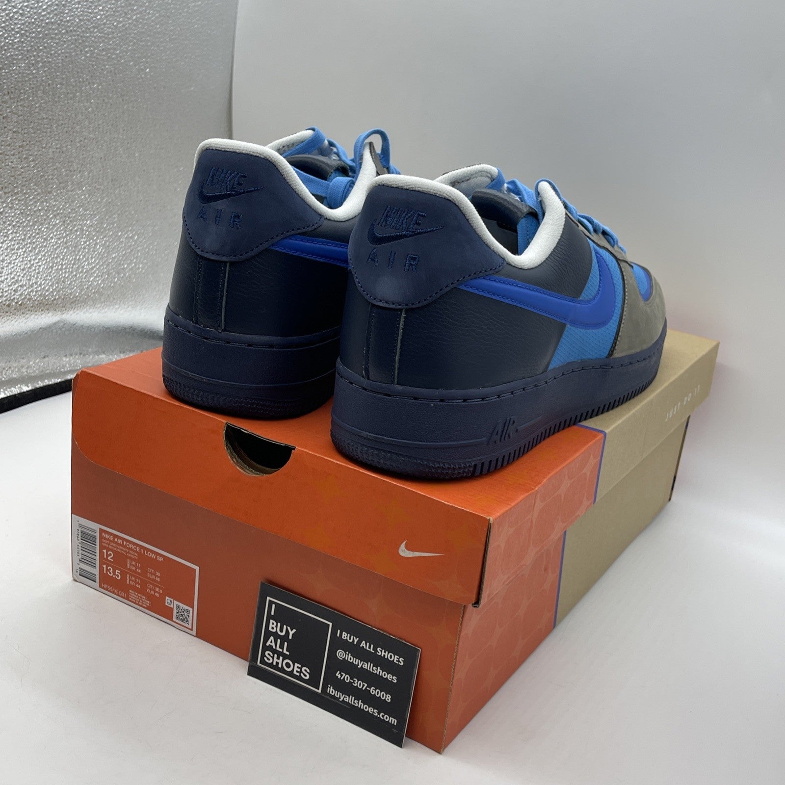 Size 12 - Nike Stash x Air Force 1 SP 2024 Low Blue