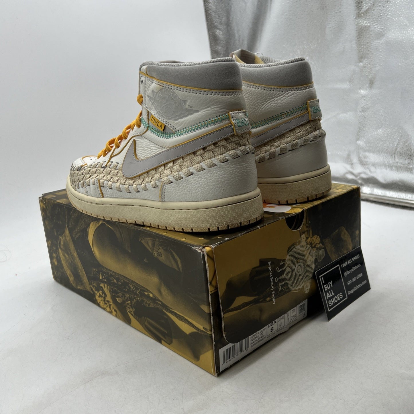 Size 8 - Union LA x Bephie's Beauty Supply x Air Jordan 1 Retro OG SP 'Summer of