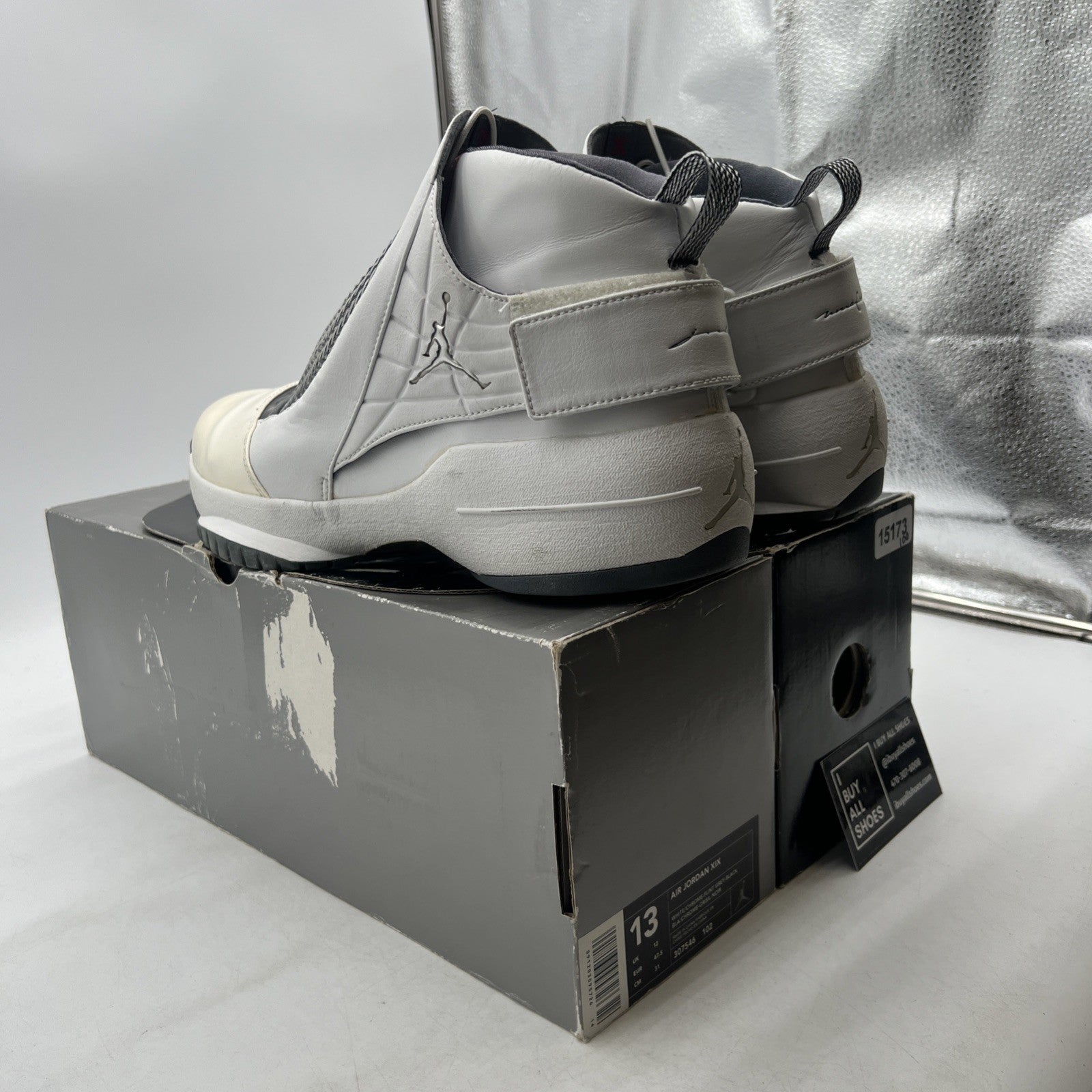 Size 13 - Air Jordan 19 OG 2004 Flint (307546-102)
