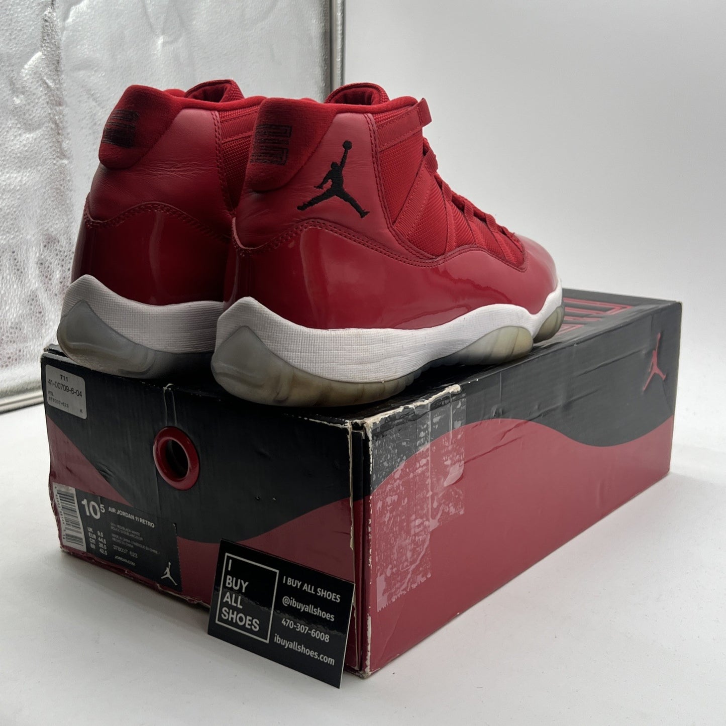 Size 10.5 - Air Jordan 11 Retro High Win Like '96 (378037-623)