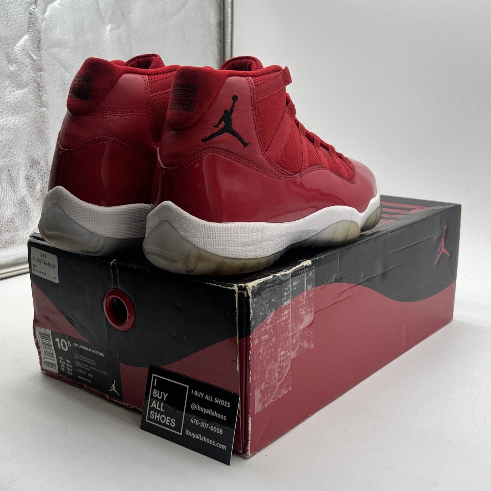 Size 10.5 - Air Jordan 11 Retro High Win Like '96 (378037-623)