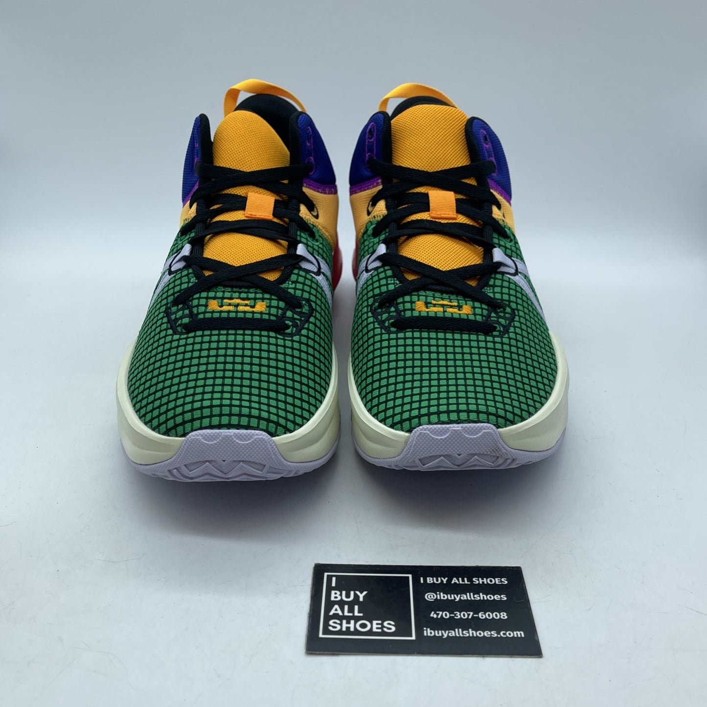 Size 11.5 - Nike LeBron Witness 7 Multi-Color Suede (DM1123-501)