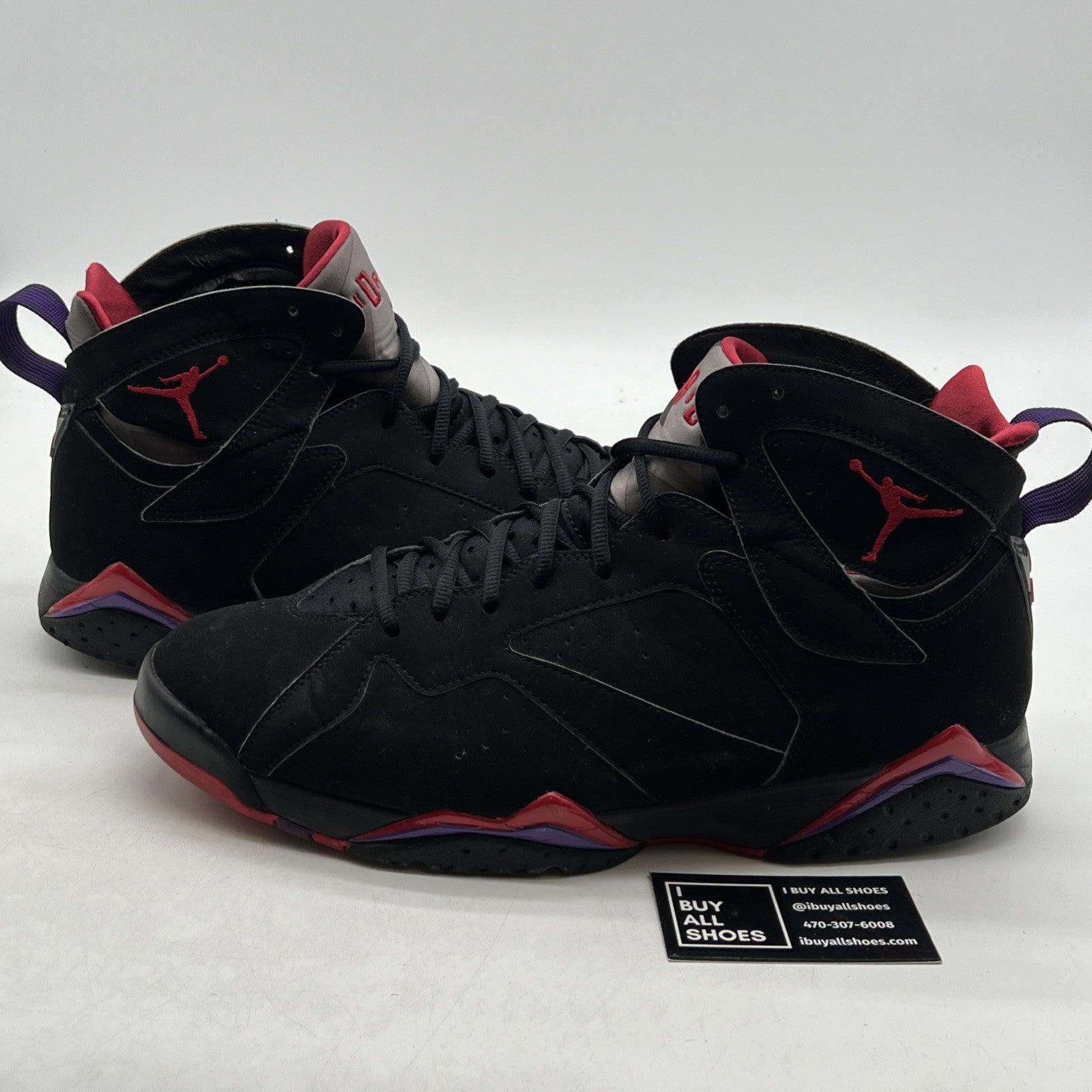 Size 14 - Air Jordan 7 Retro 2012 Raptor (304775-018)