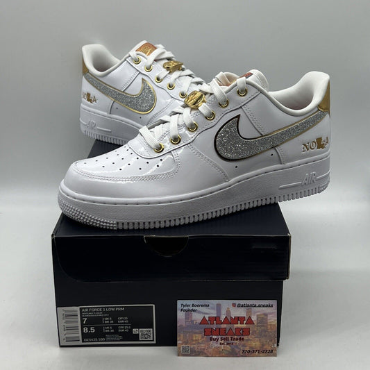 Size 7 - Nike Air Force 1 Low NOLA White 2022 Brand New Og All