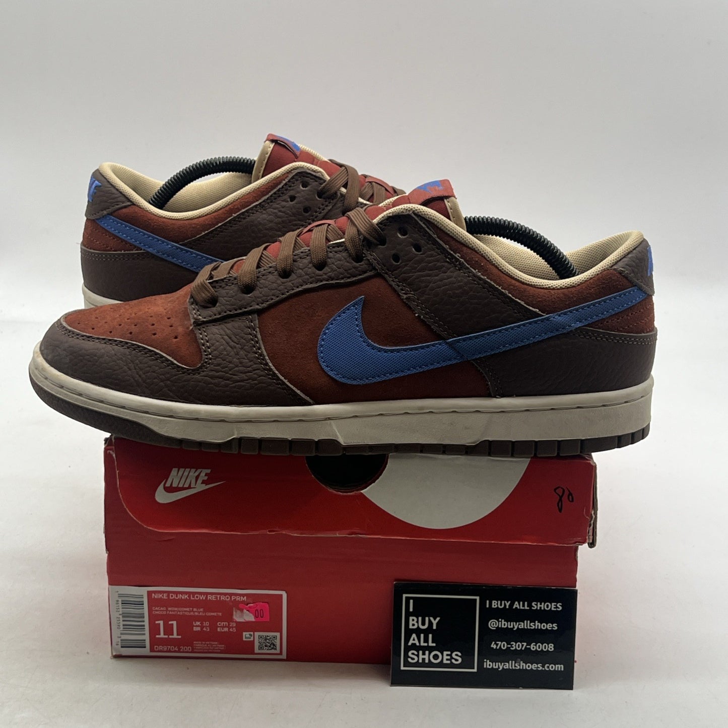 Size 11 - Nike Dunk Premium Low Mars Stone Blue (DR9704-200)