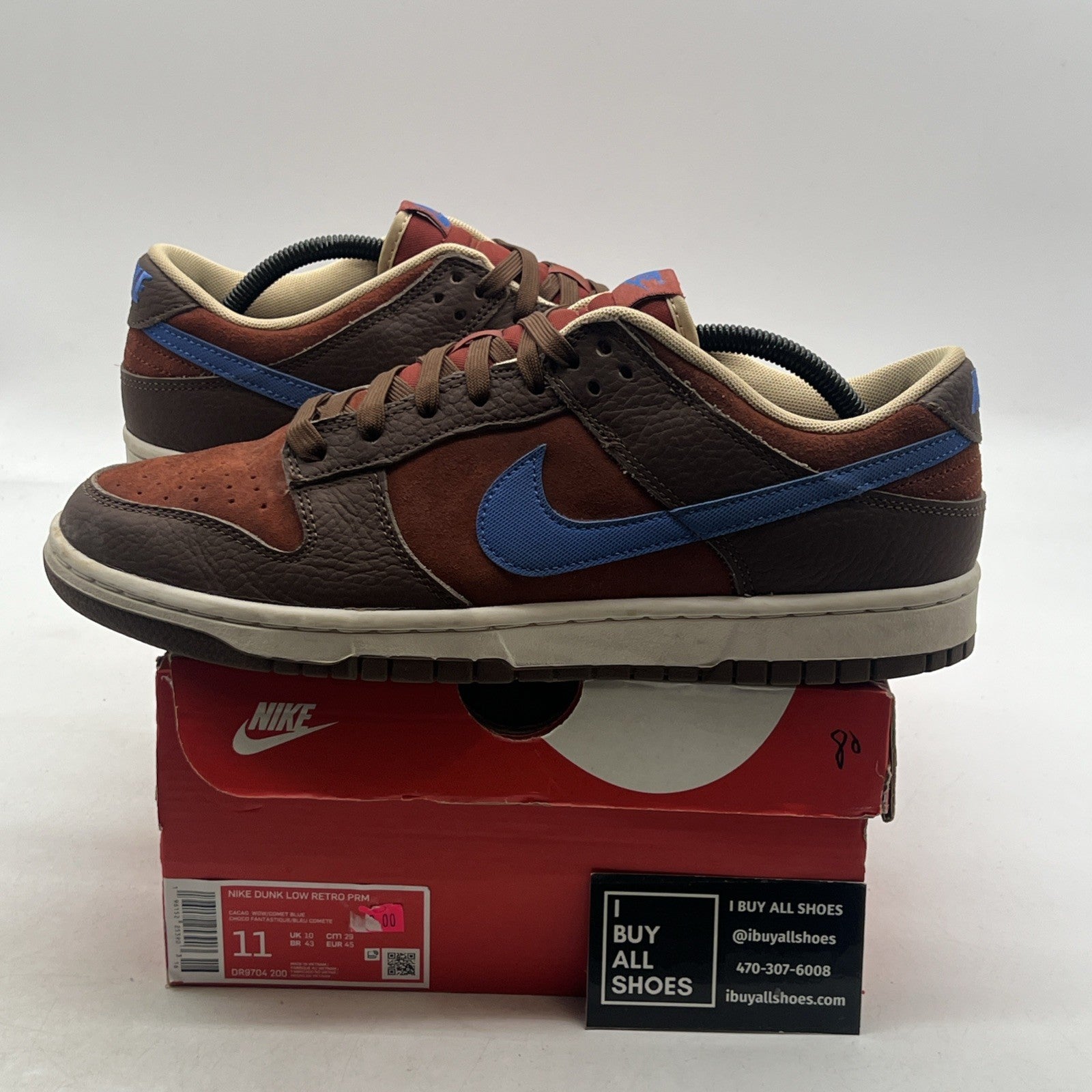 Size 11 - Nike Dunk Premium Low Mars Stone Blue (DR9704-200)