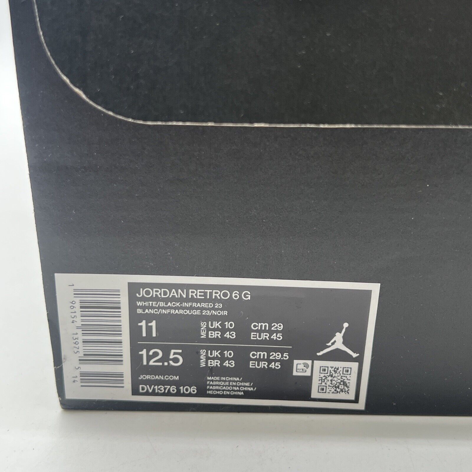 Size 11 - Air Jordan 6 Retro Golf Low White Infrared (DV1276-106)