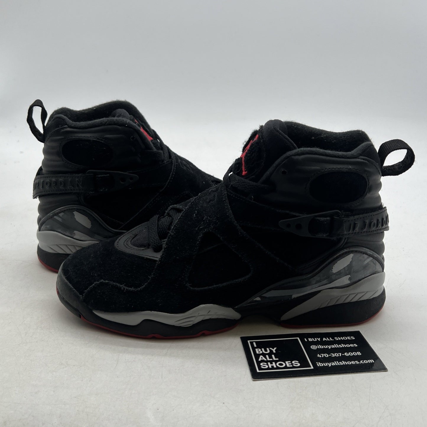 Size 5Y - Air Jordan 8 Retro Bred (305368-022)