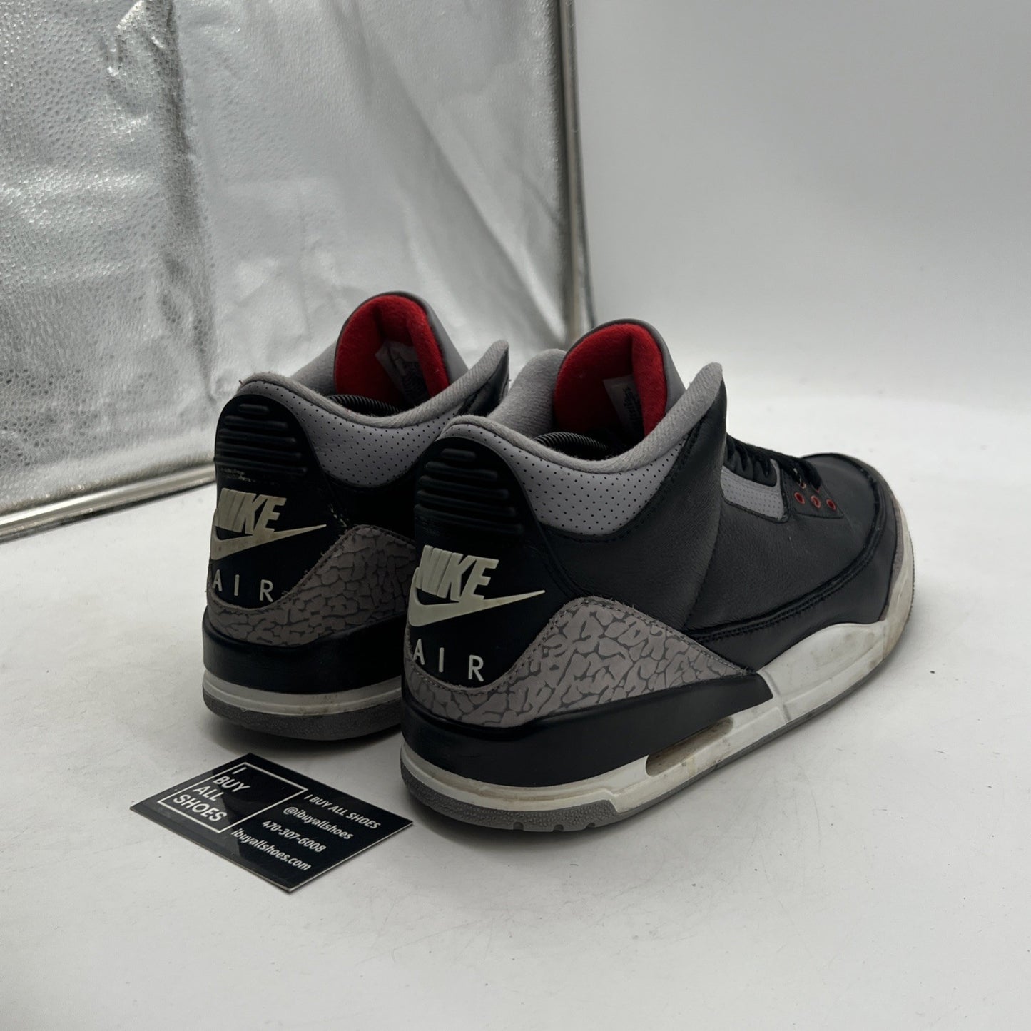 Size 10 - Air Jordan 3 Retro OG 2024 Black Cement (DN3707-010)