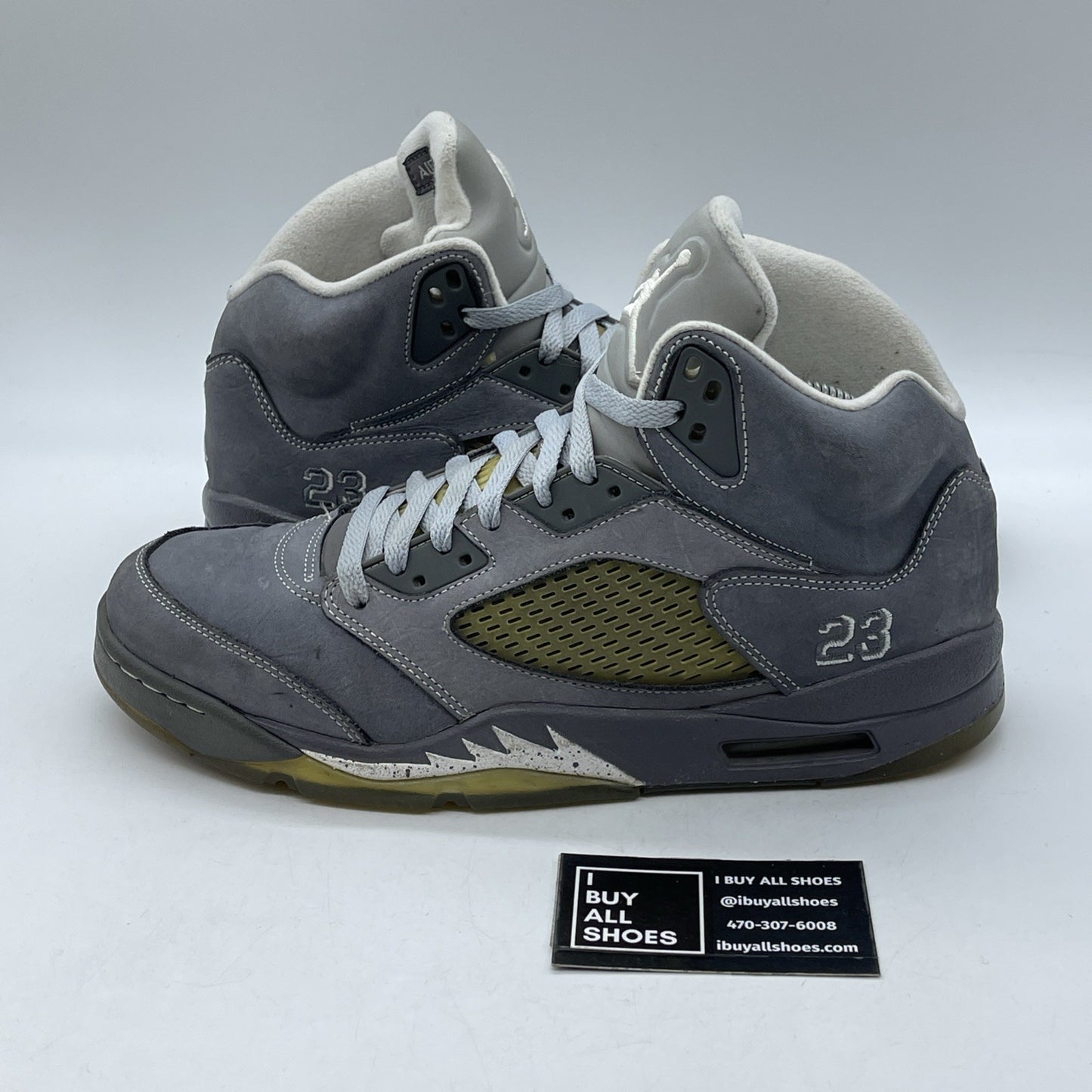 Size 10 - Air Jordan 5 Retro 2011 Wolf Grey (136027-005)