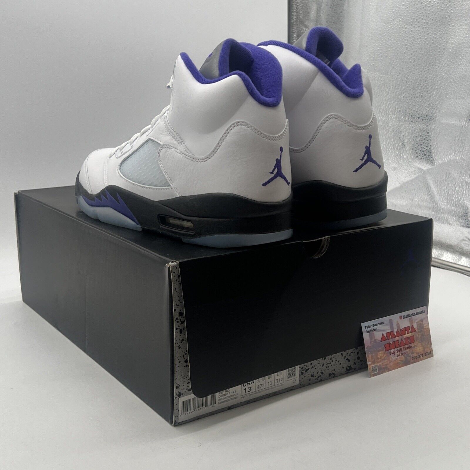 Size 13 - Air Jordan 5 Concord 2022 (DD0587-141)