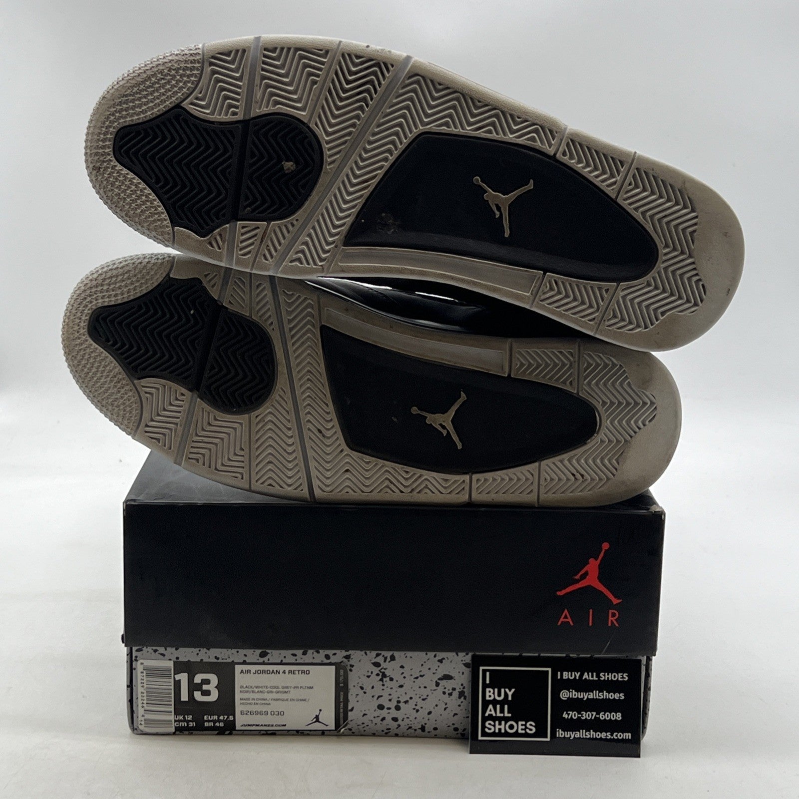 Size 13 - Air Jordan 4 Retro 2013 Fear (626969-030)