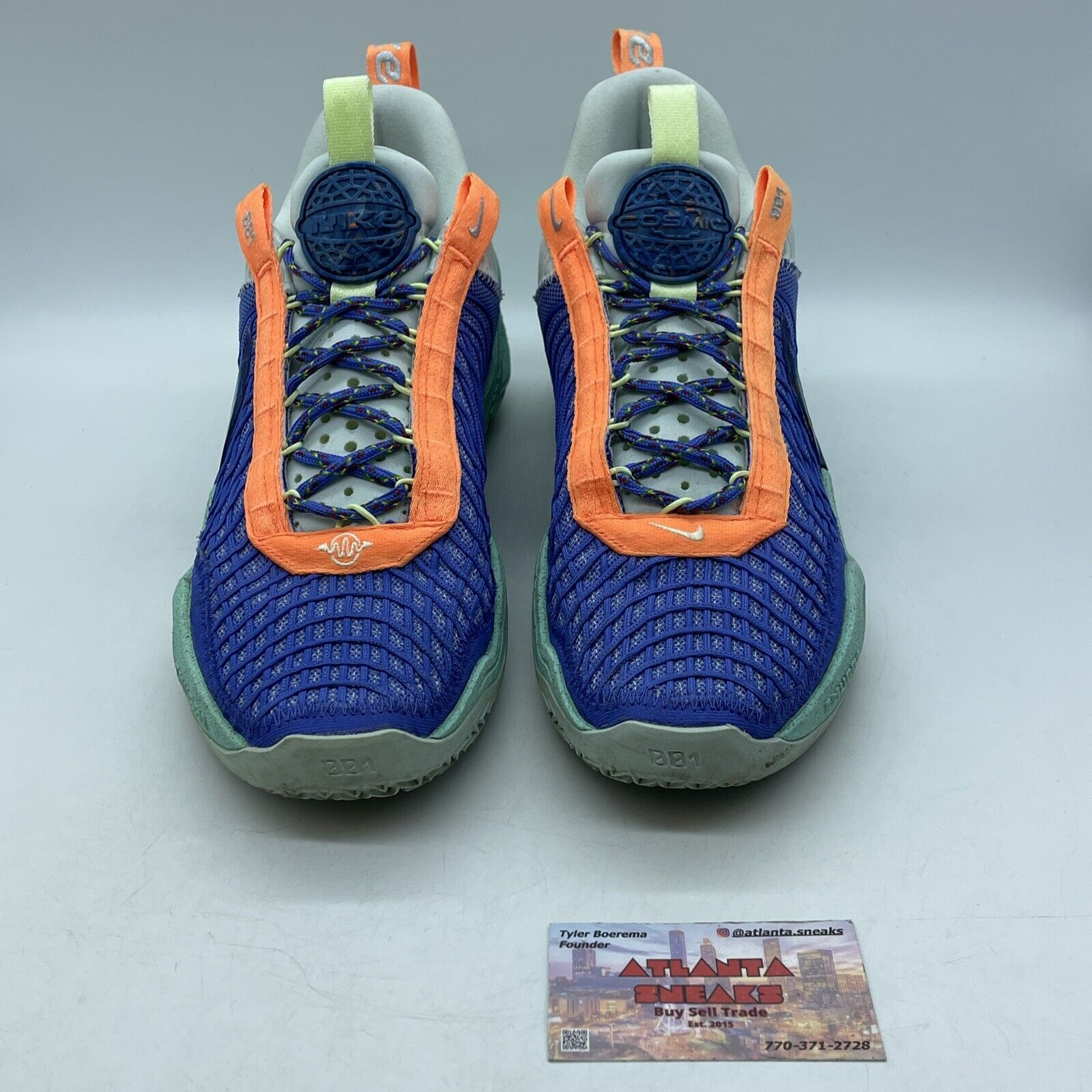 Size 12 - Nike Cosmic Unity Amalgam Blue White Orange Yellow (DA6725-500)