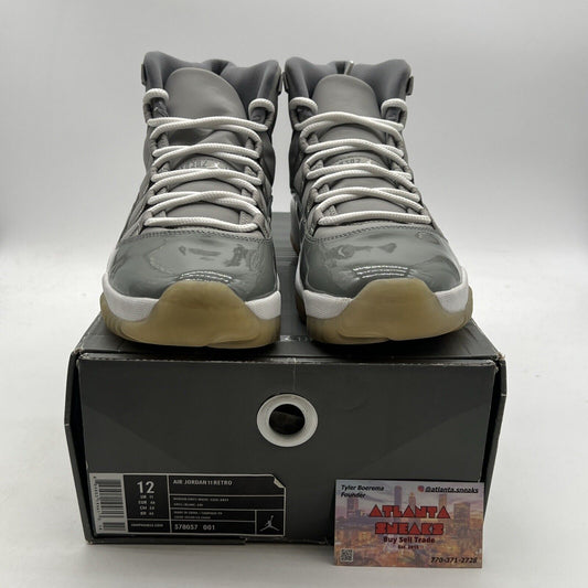 Size 12 - Air Jordan 11 Retro 2010 Cool Grey (378037-001)