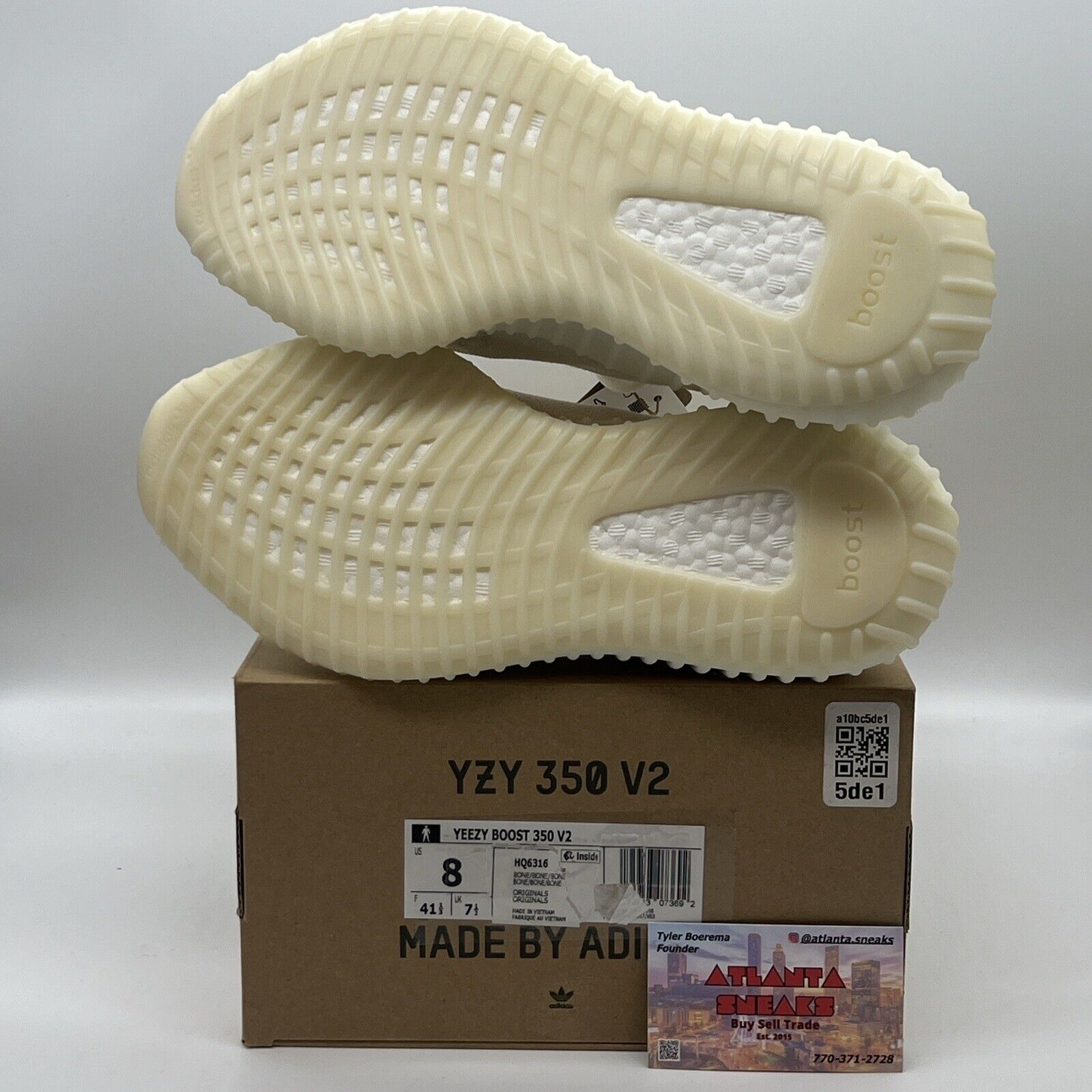 Size 8 - adidas Yeezy Boost 350 V2 Low Bone