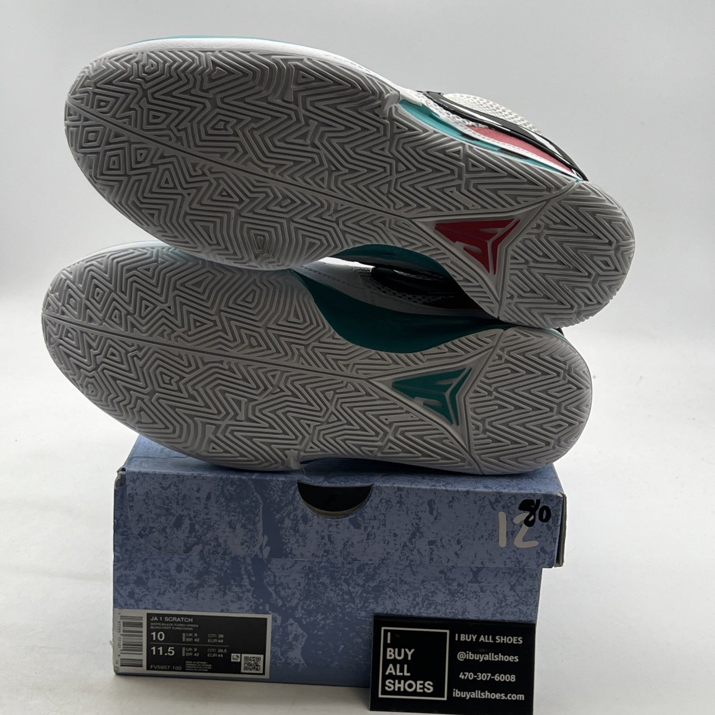 Size 10 - Nike Ja 1 Reverse Scratch (FV5957-100)