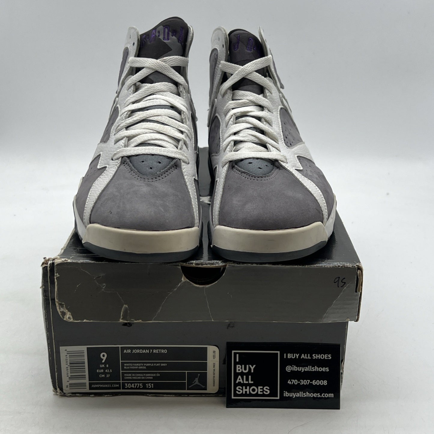 Size 9 - Air Jordan 7 Retro Flint (304775-151)
