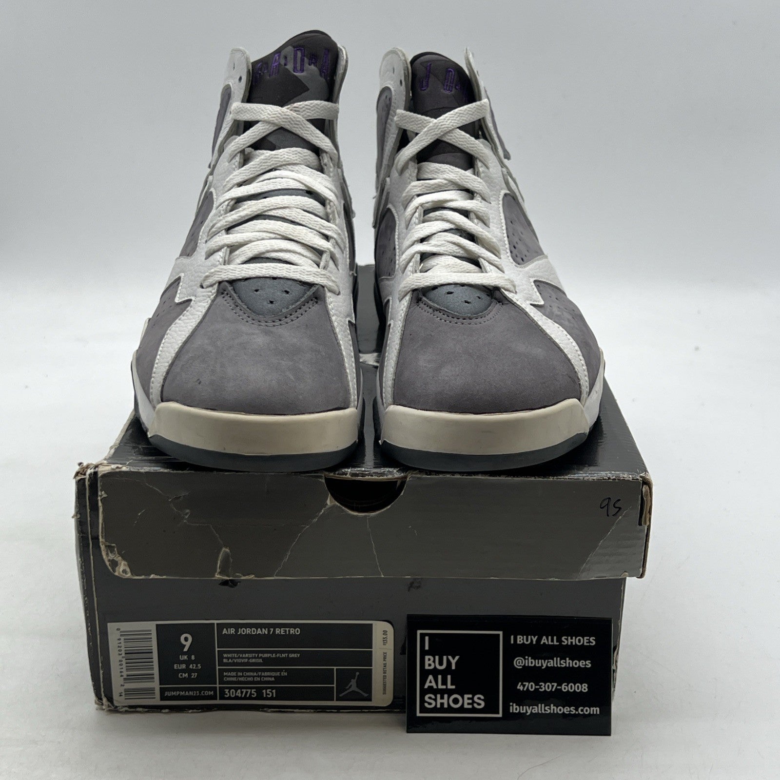 Size 9 - Air Jordan 7 Retro Flint (304775-151)