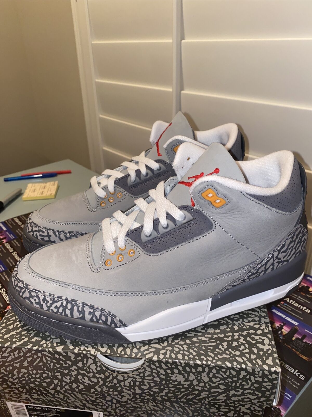 Size 8.5 - Jordan 3 Retro Cool Gray 2021 New