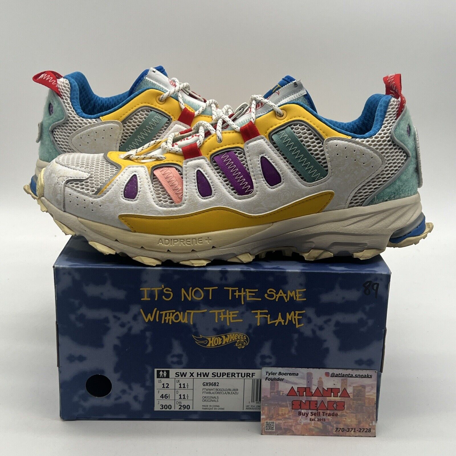 Size 12 - Adidas Superturf x Sean Wotherspoon x Hot Wheels (GX9682)