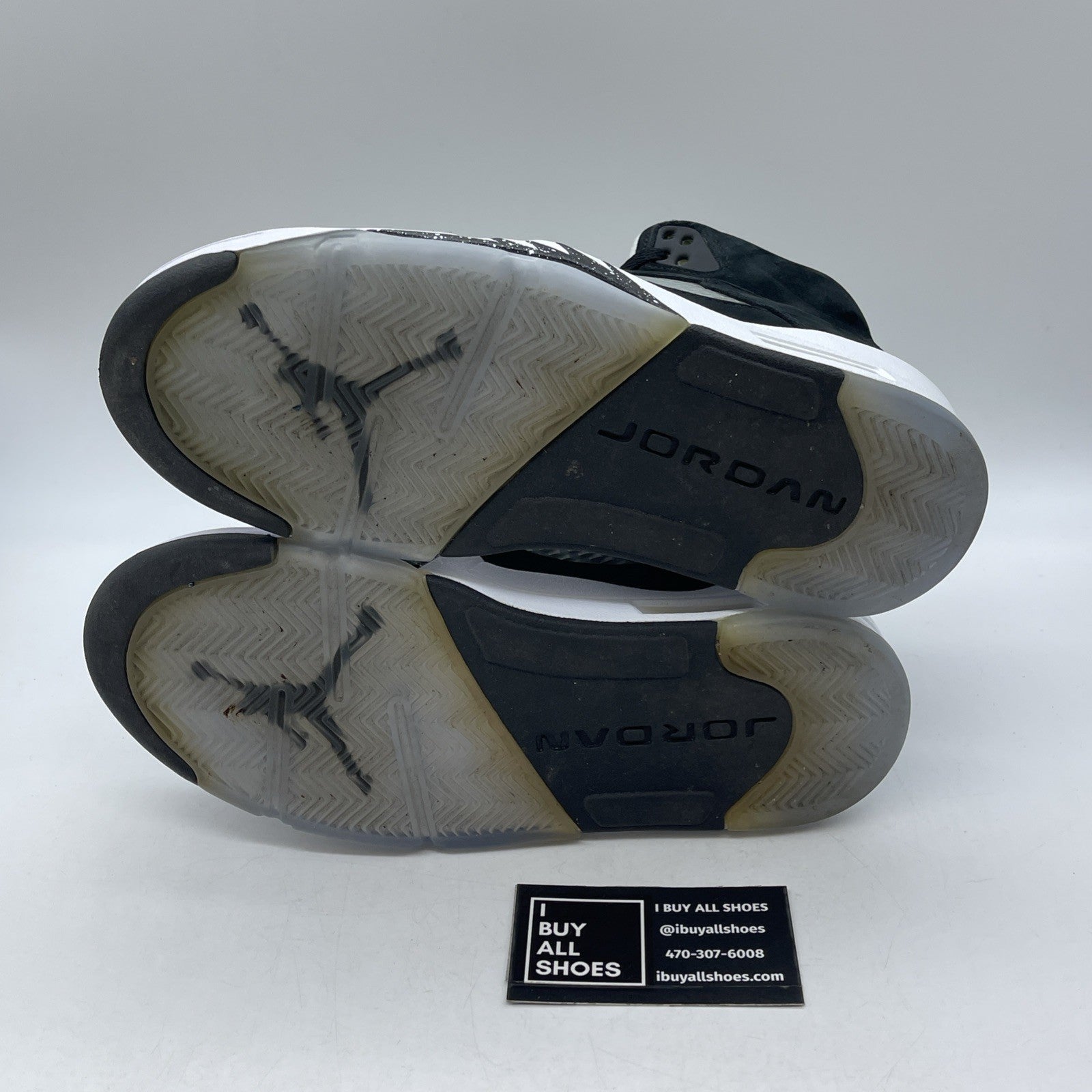 Size 7.5 - Air Jordan 5 Retro 2013 Oreo (136027-035)