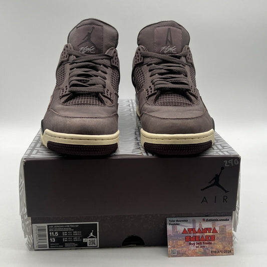 Size 11.5 - Jordan 4 Retro x A Ma Maniere Mid Violet Ore Black (DV6773-220)