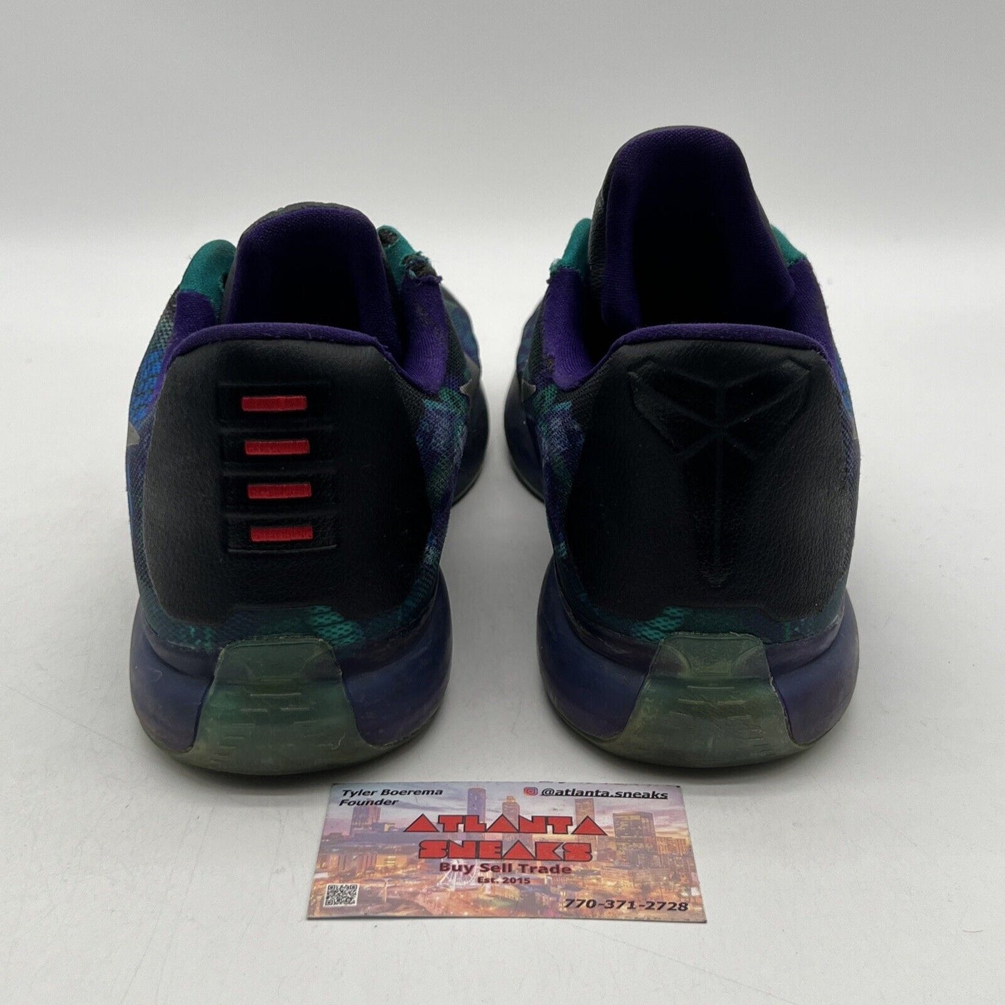 Size 12 - Nike Kobe 10 Overcome Purple Blue Green (705317-305)