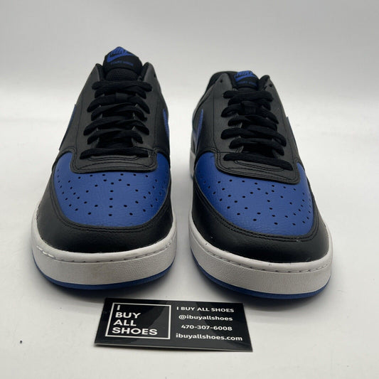 Size 14 - Nike Court Vision Low Black Game Royal (DM8681-001)