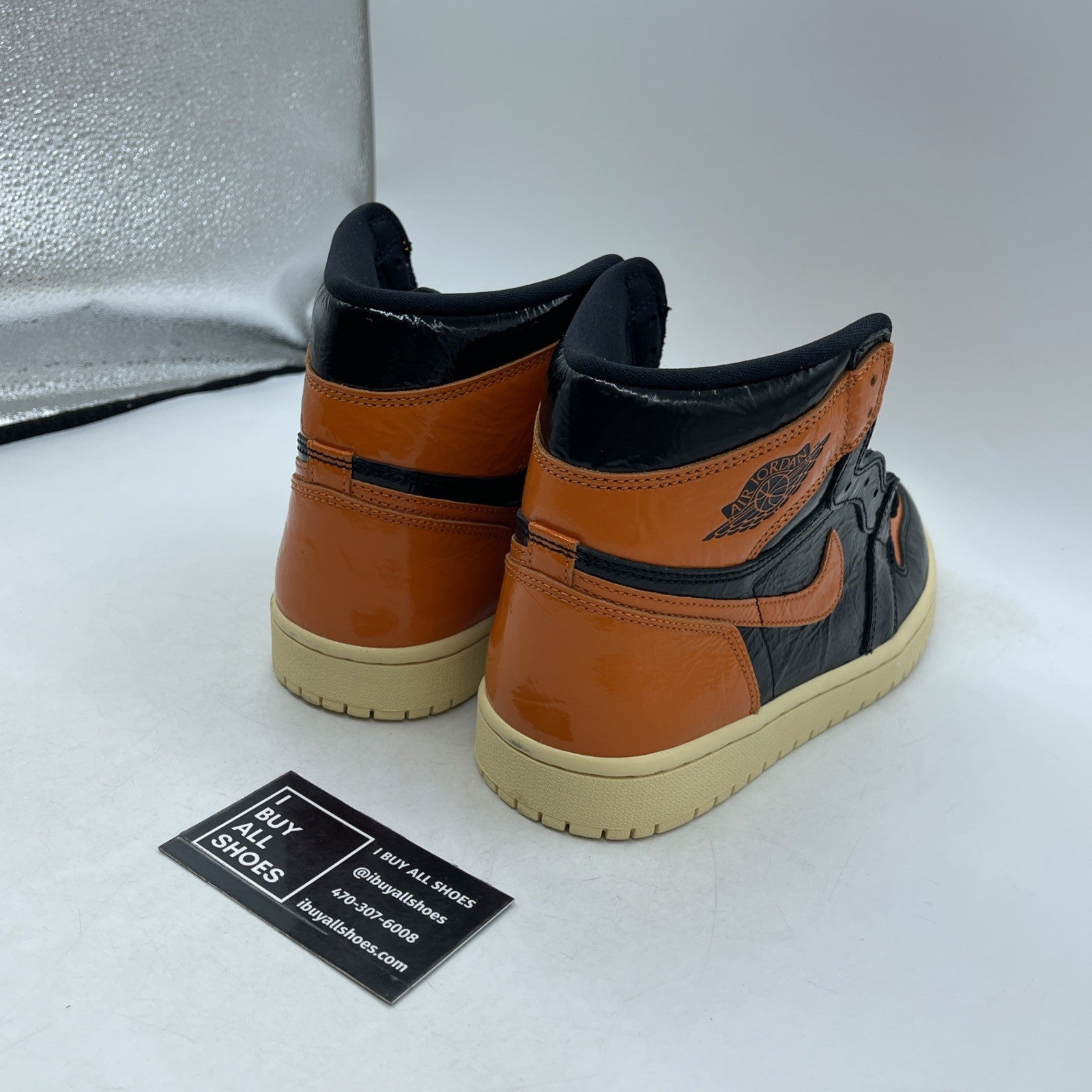 Size 8 - Air Jordan 1 Retro OG High Shattered Backboard 3.0 (555088-028)