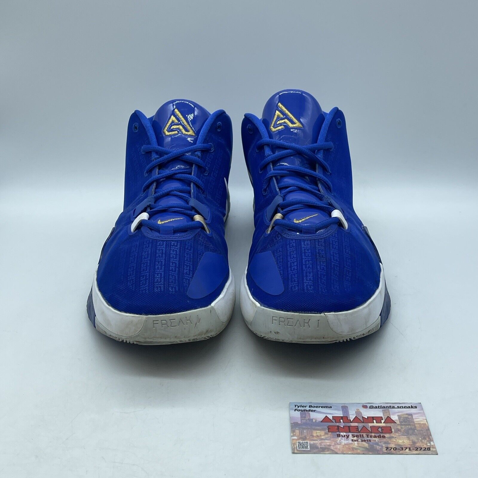 Size 13 - Nike Zoom Freak 1 Greece Blue White Gold (BQ5422-400)