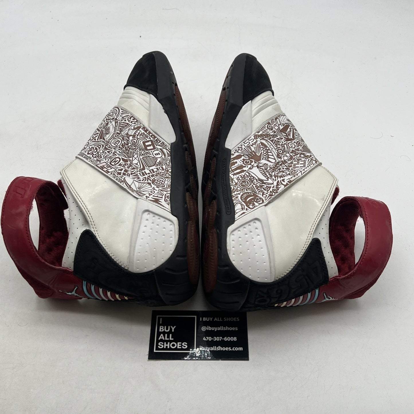 Size 9.5 - Air Jordan 20 OG White Varsity Red (310455-161)