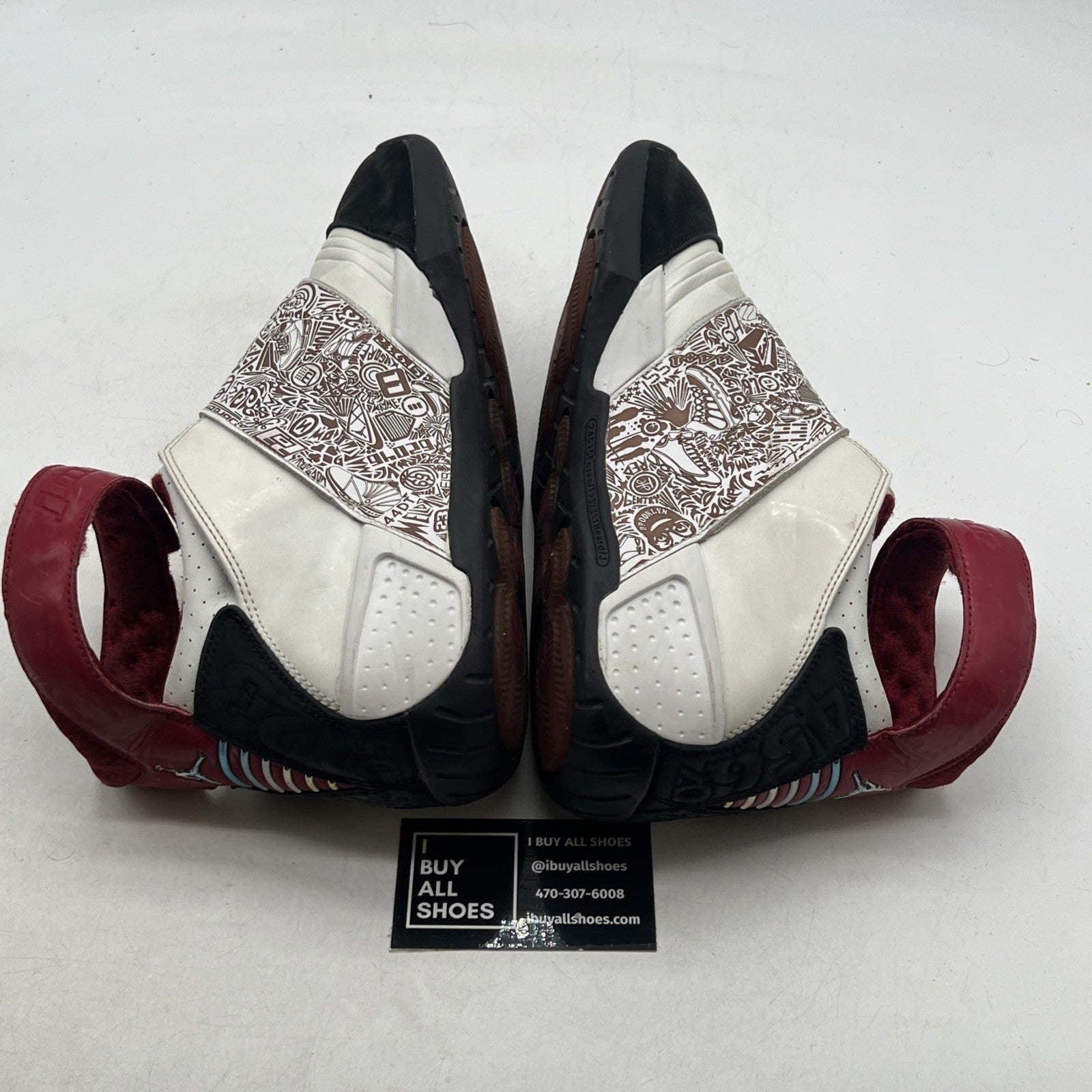 Size 9.5 - Air Jordan 20 OG White Varsity Red (310455-161)