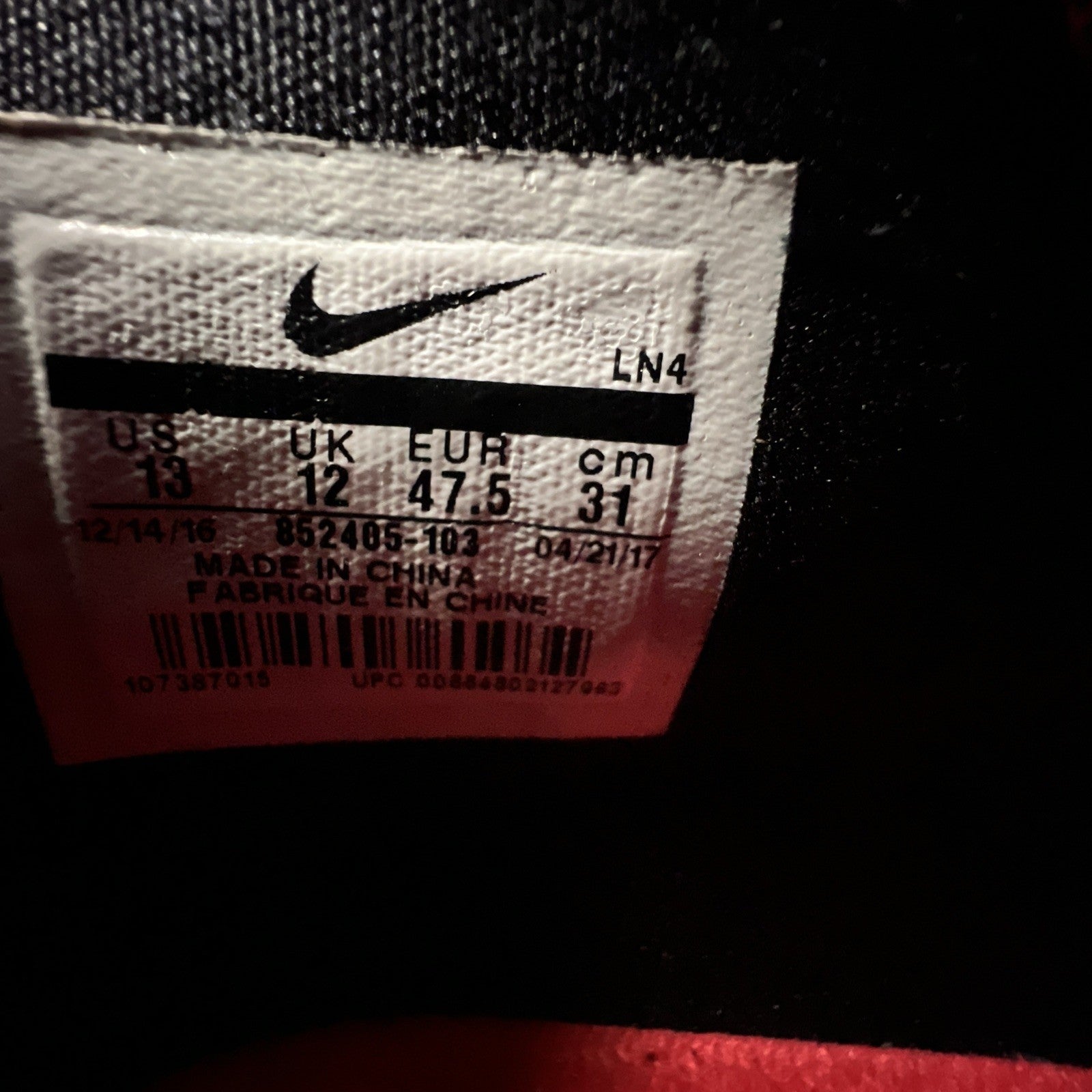 Size 13 - Nike LeBron 14 Flip the Switch (852405-103)