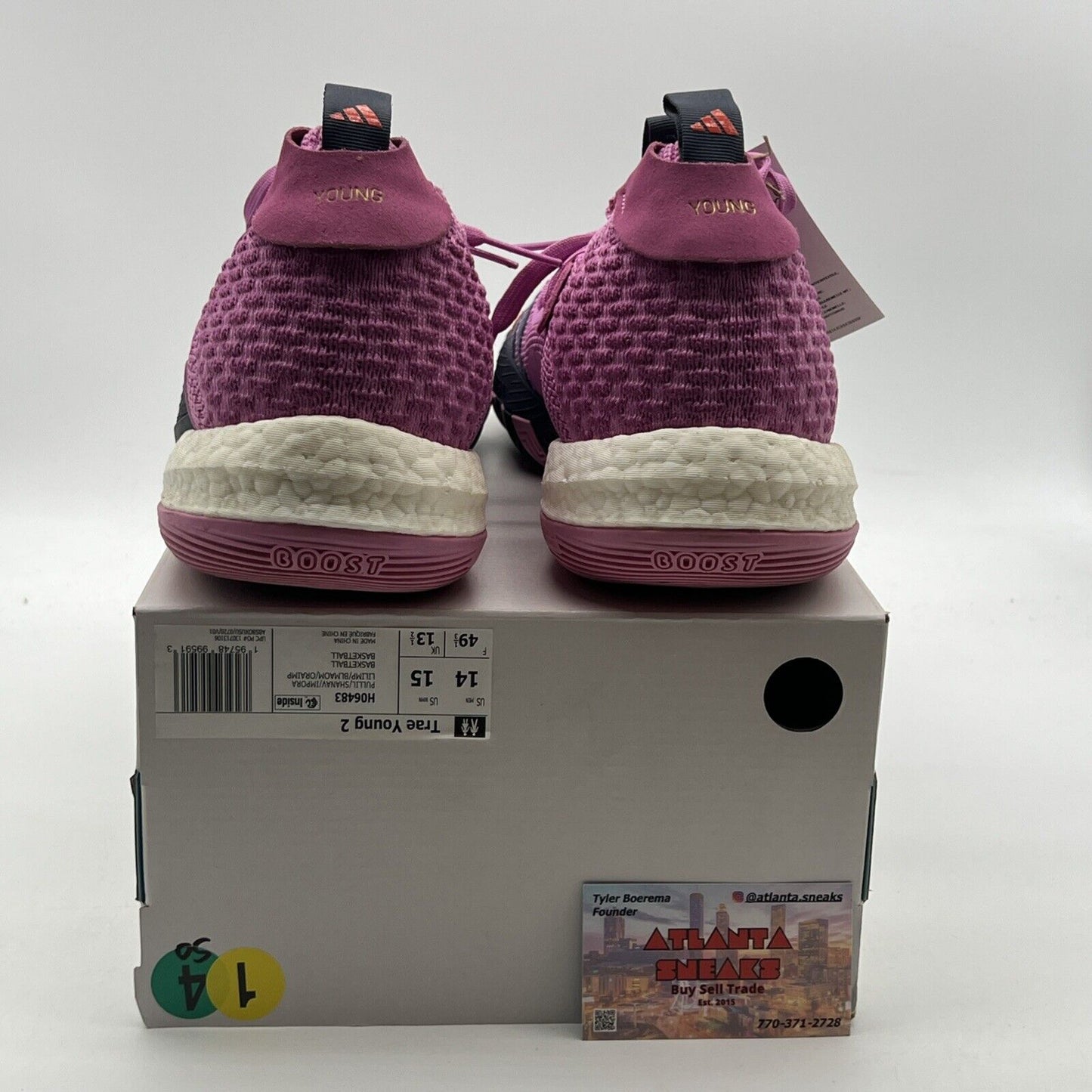 Size 14 - Adidas Trae Young 2 Stratosphere (H06483)