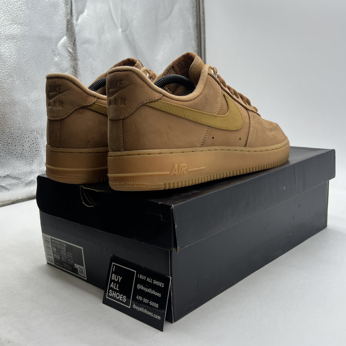 Size 10 - Nike Air Force 1 Low Flax 2019/2022 (CJ9179-200)