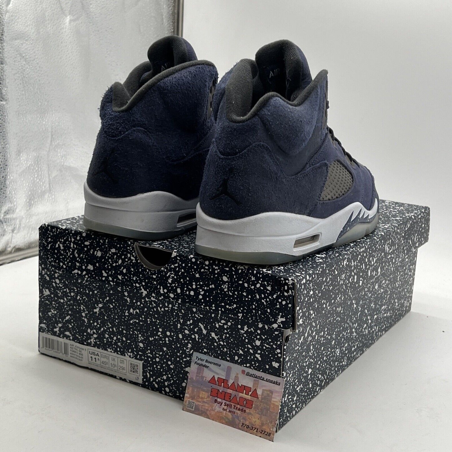 Size 11.5 - Air Jordan 5 Retro SE Midnight Navy (FD6812-400)