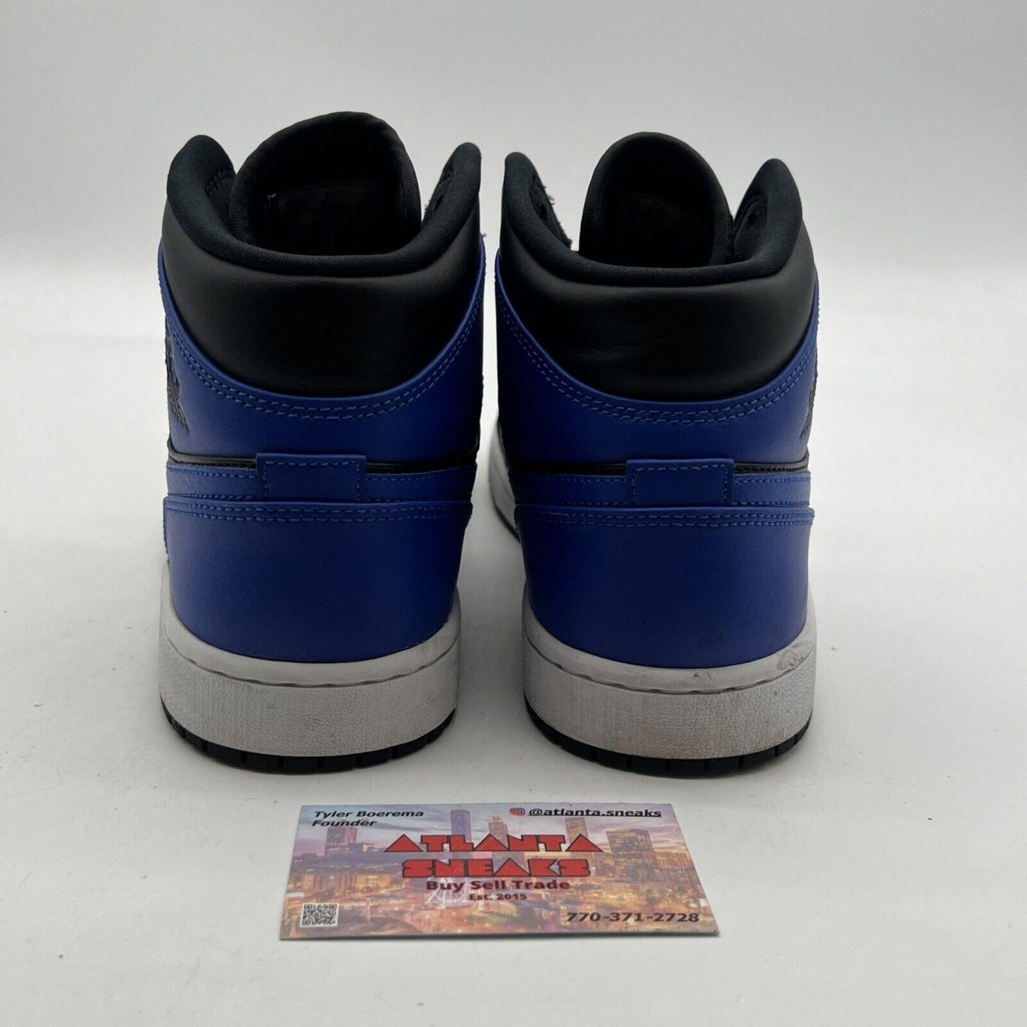 Size 9.5 - Air Jordan 1 Mid Hyper Royal 2021 (554724-077)