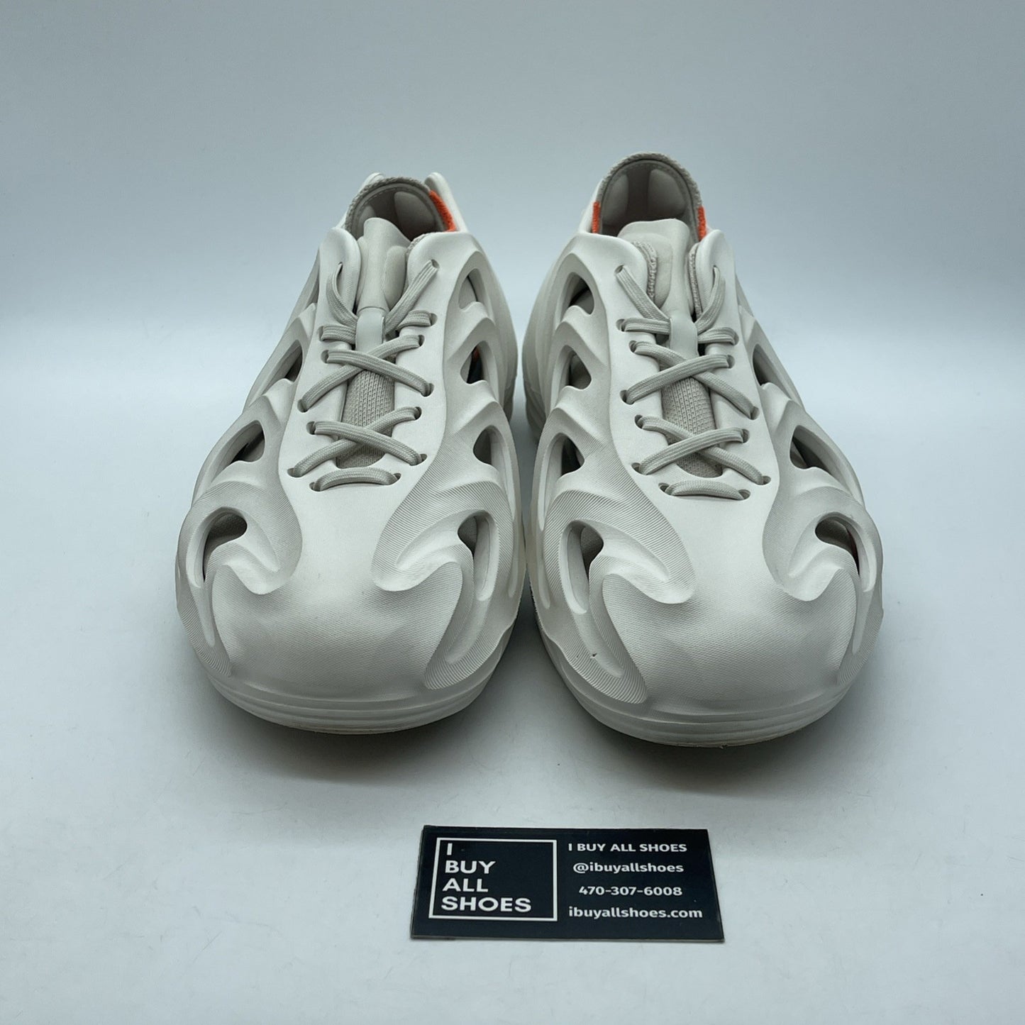Size 10.5 - Adidas adiFOM Q Off White Aluminum Athletic Shoes (GY4455)