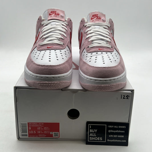 Size 9 - Nike Air Force 1 '07 QS Low Valentine’s Day Love Letter (DD3384-600)