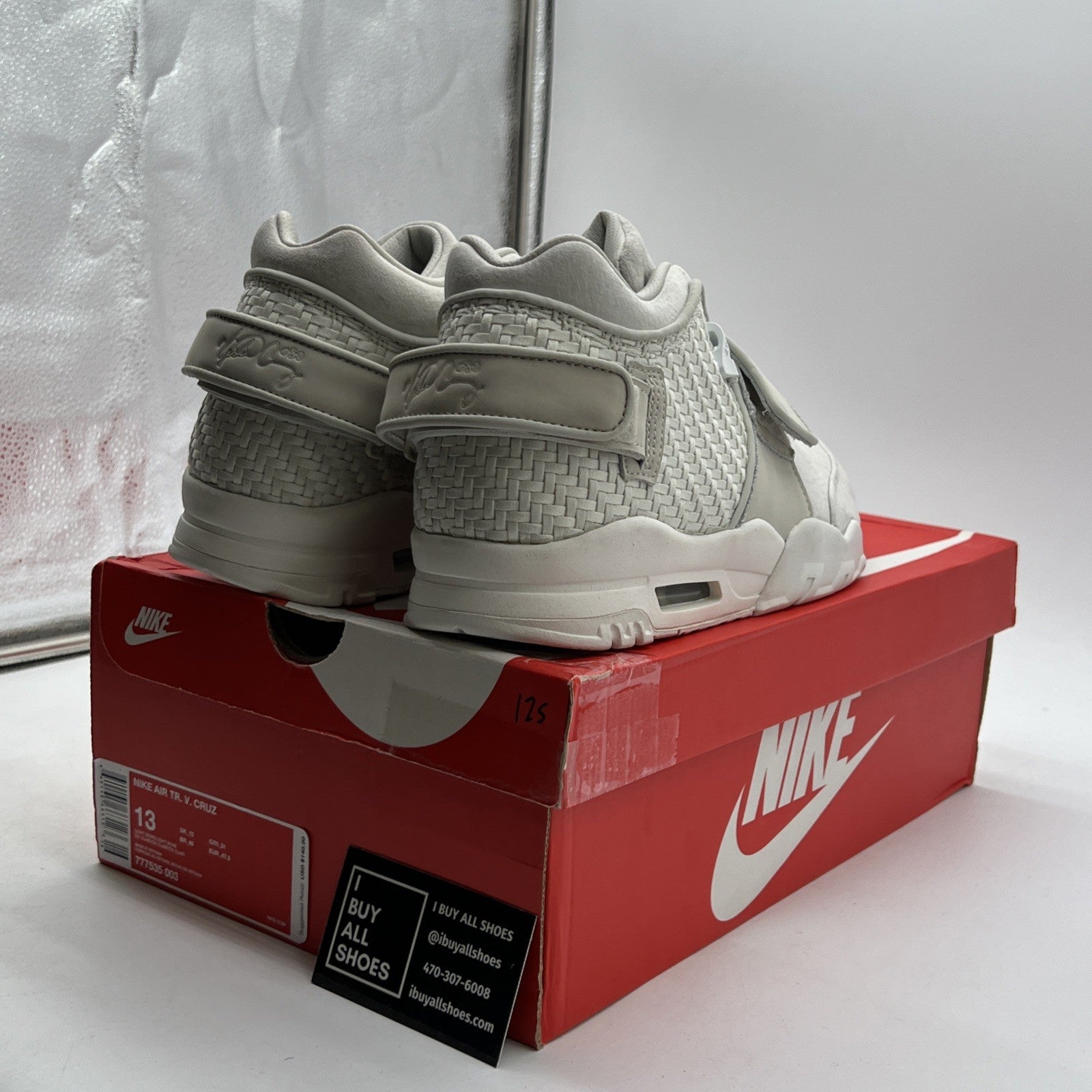 Size 13 - Nike Air Trainer Cruz Light Bone (777535-003)