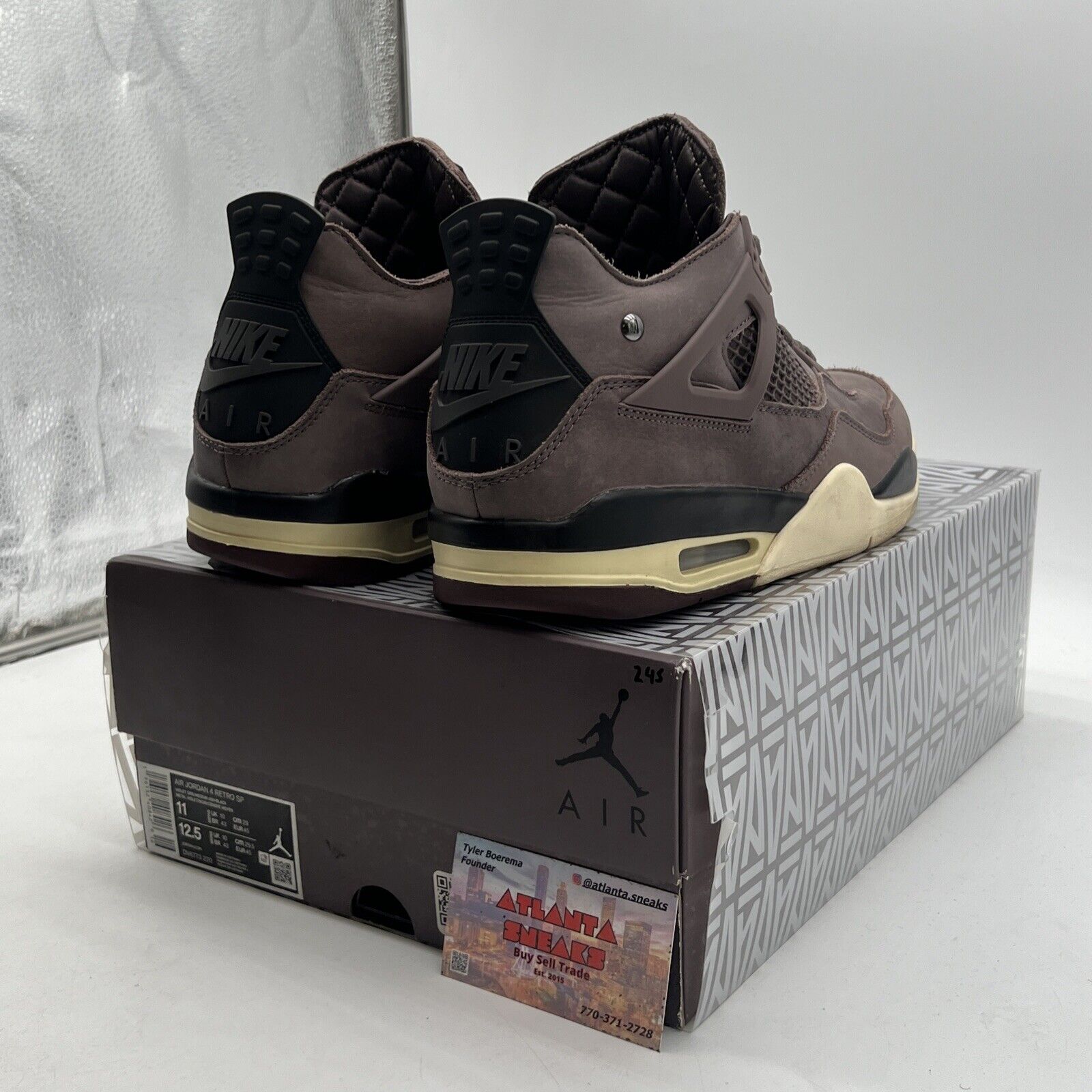 Size 11 - Air Jordan 4 Retro x A Ma Maniere Mid Violet Ore (DV6773-220)