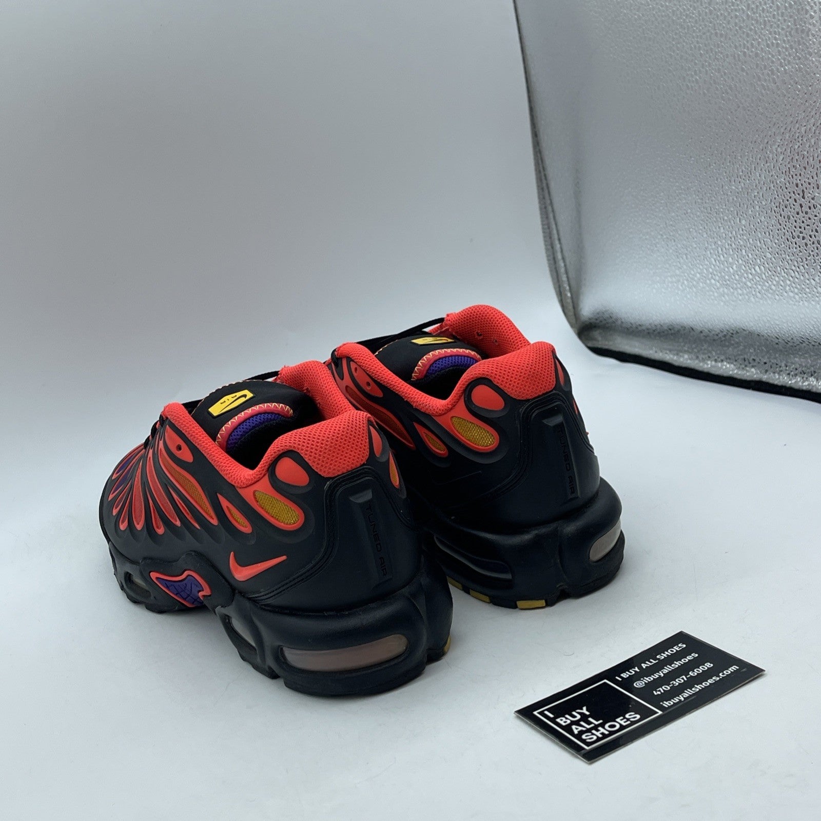 Size 9.5 - Nike Air Max Plus Drift All Day Black Purple Yellow (FD4290-003)
