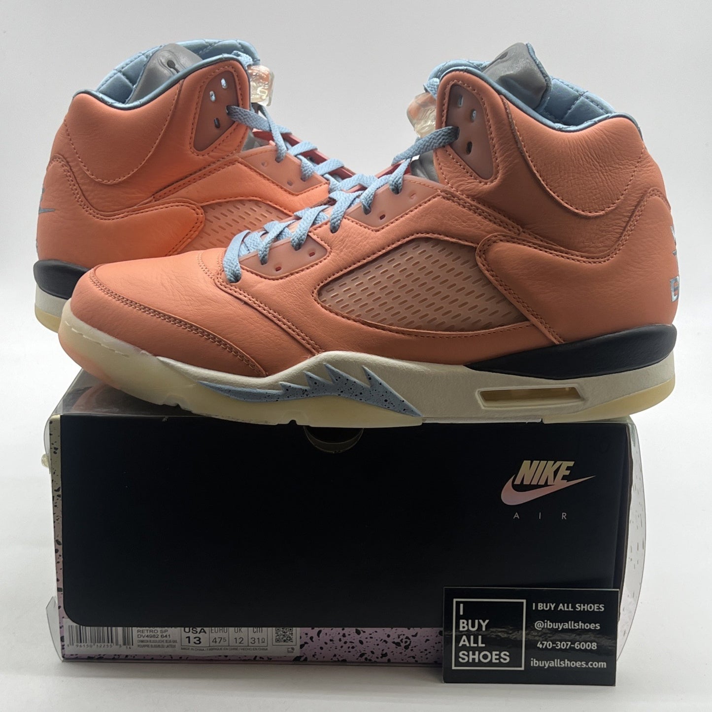 Size 13 - Jordan 5 Retro x DJ Khaled Mid We The Best -Crimson Bliss (DV4982-641)