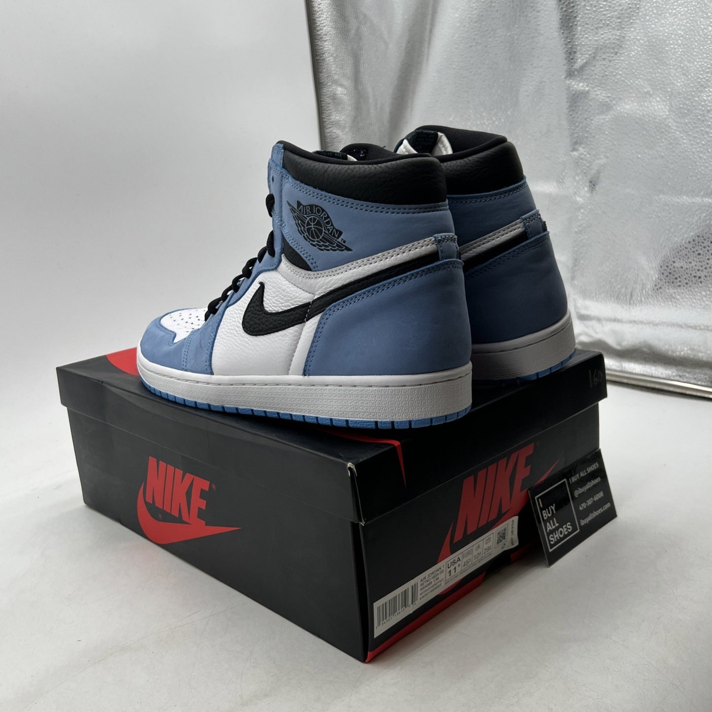Size 11.5 - Air Jordan 1 Retro OG High University Blue (555088-134)