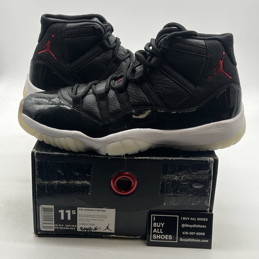 Size 11.5 - Air Jordan 11 Retro 72-10 2015 (378037-002)