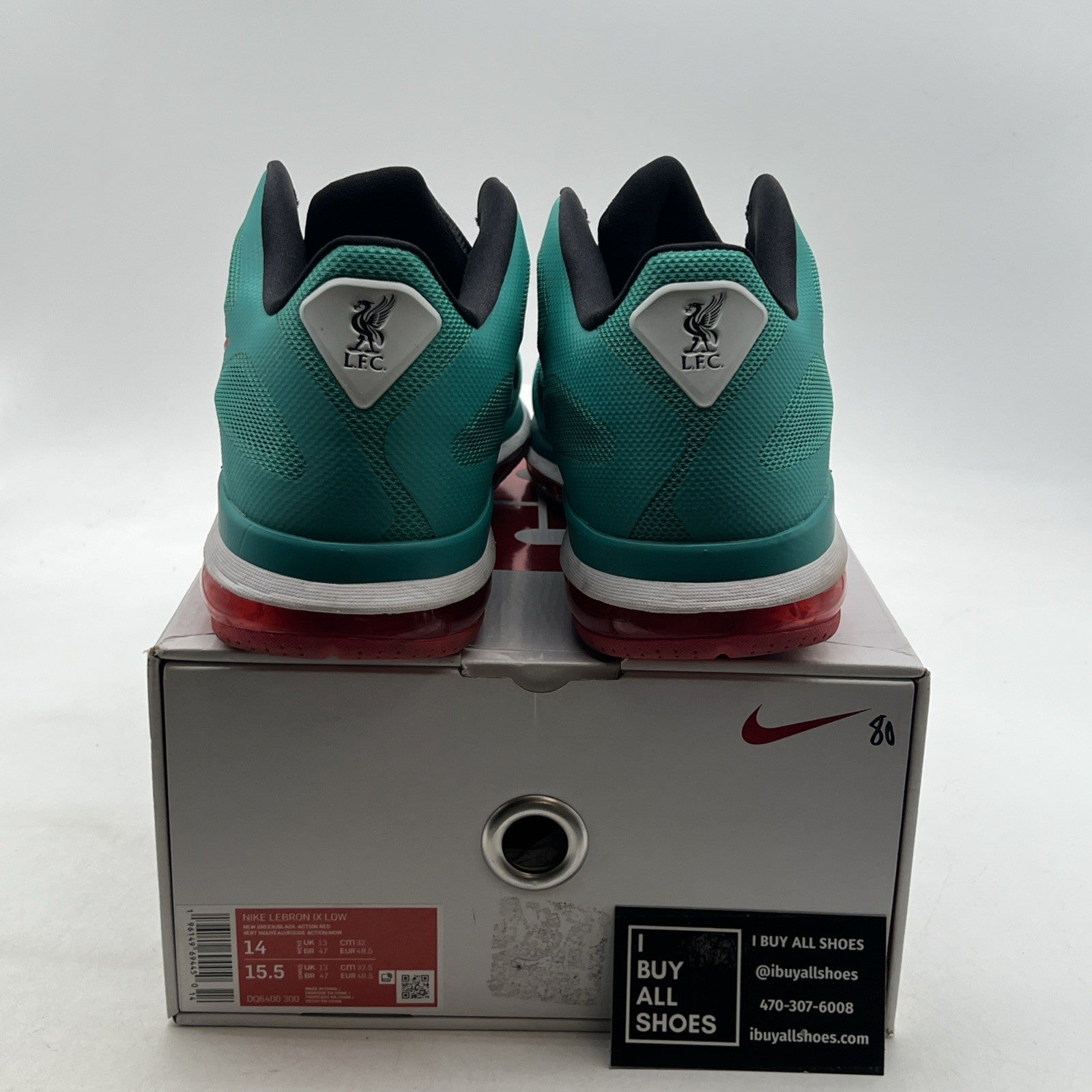 Size 14 - Nike LeBron 9 Low Reverse Liverpool (DQ6400-300)