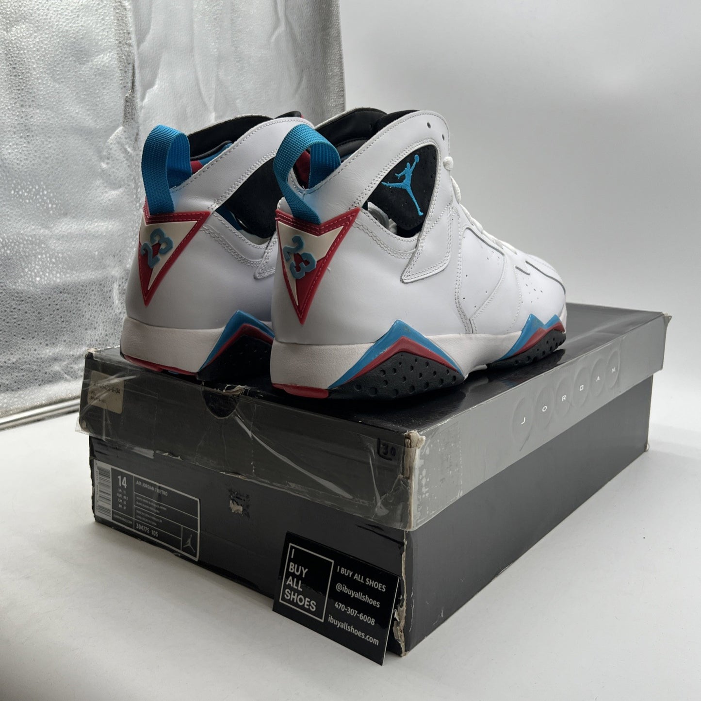 Size 14 - Air Jordan 7 Retro Orion (304775-105)