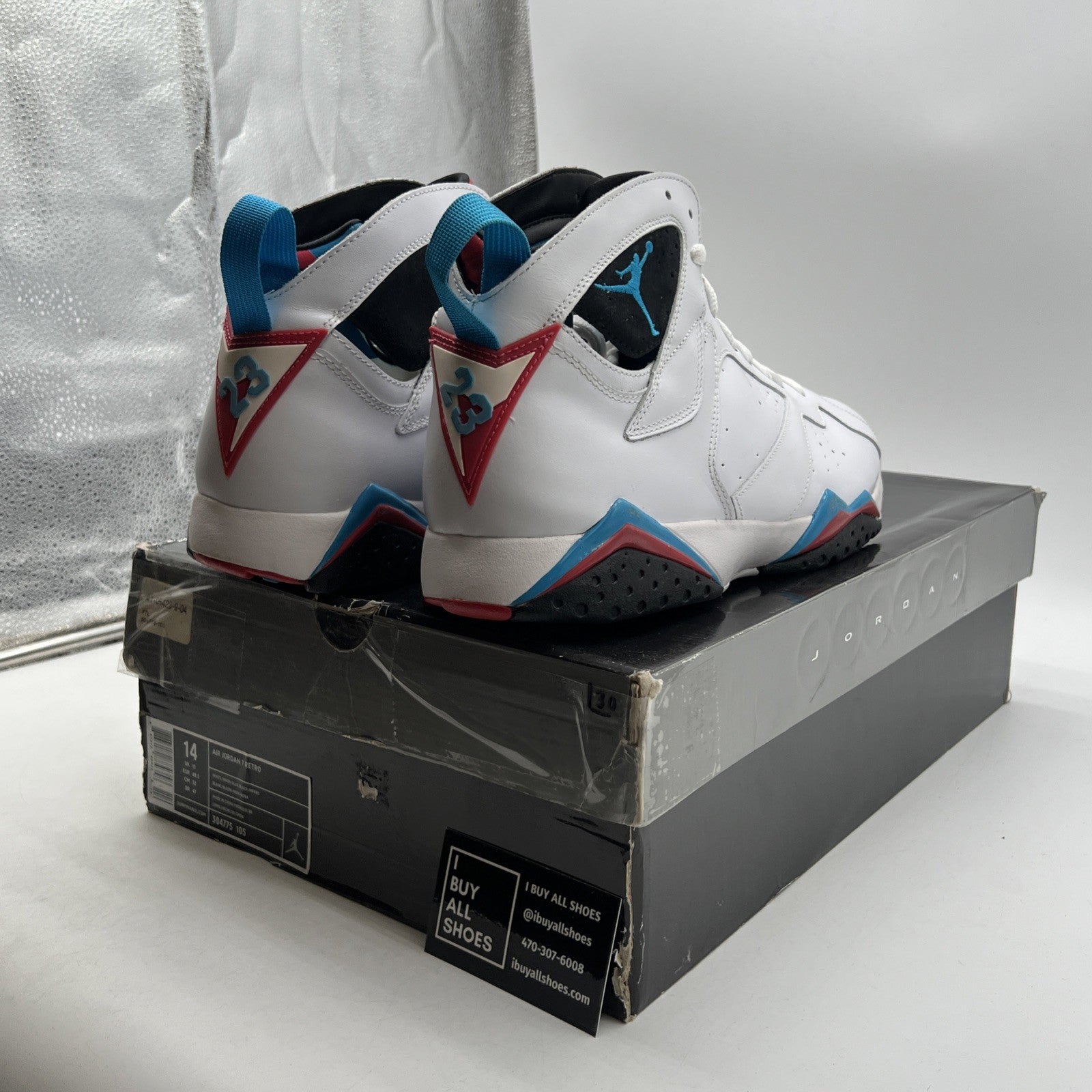 Size 14 - Air Jordan 7 Retro Orion (304775-105)