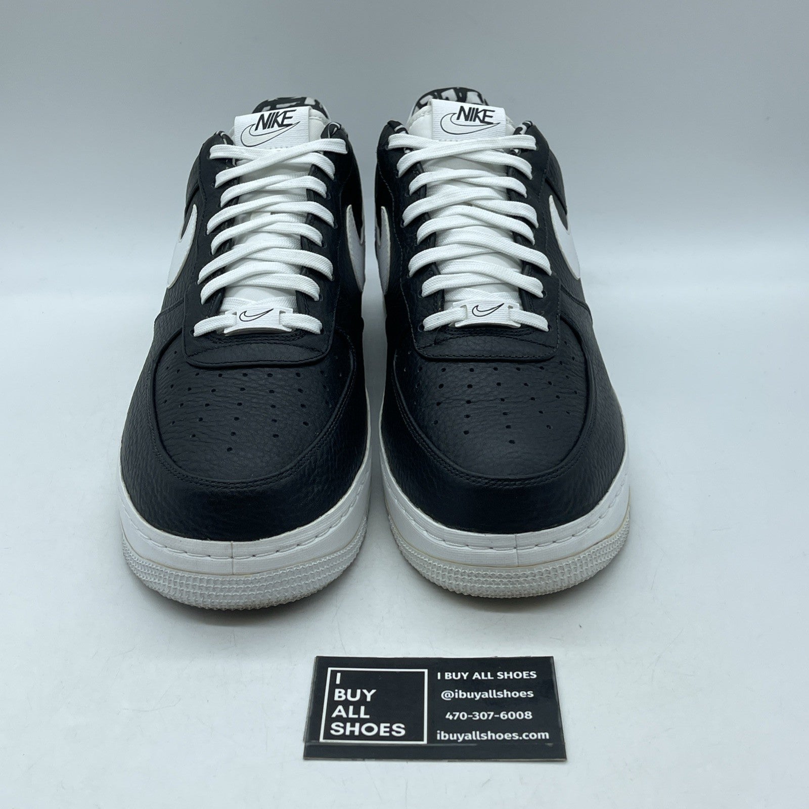 Size 13 - Nike Haze x Air Force 1 CMFT LW HZ QS Low Black (709025-010)