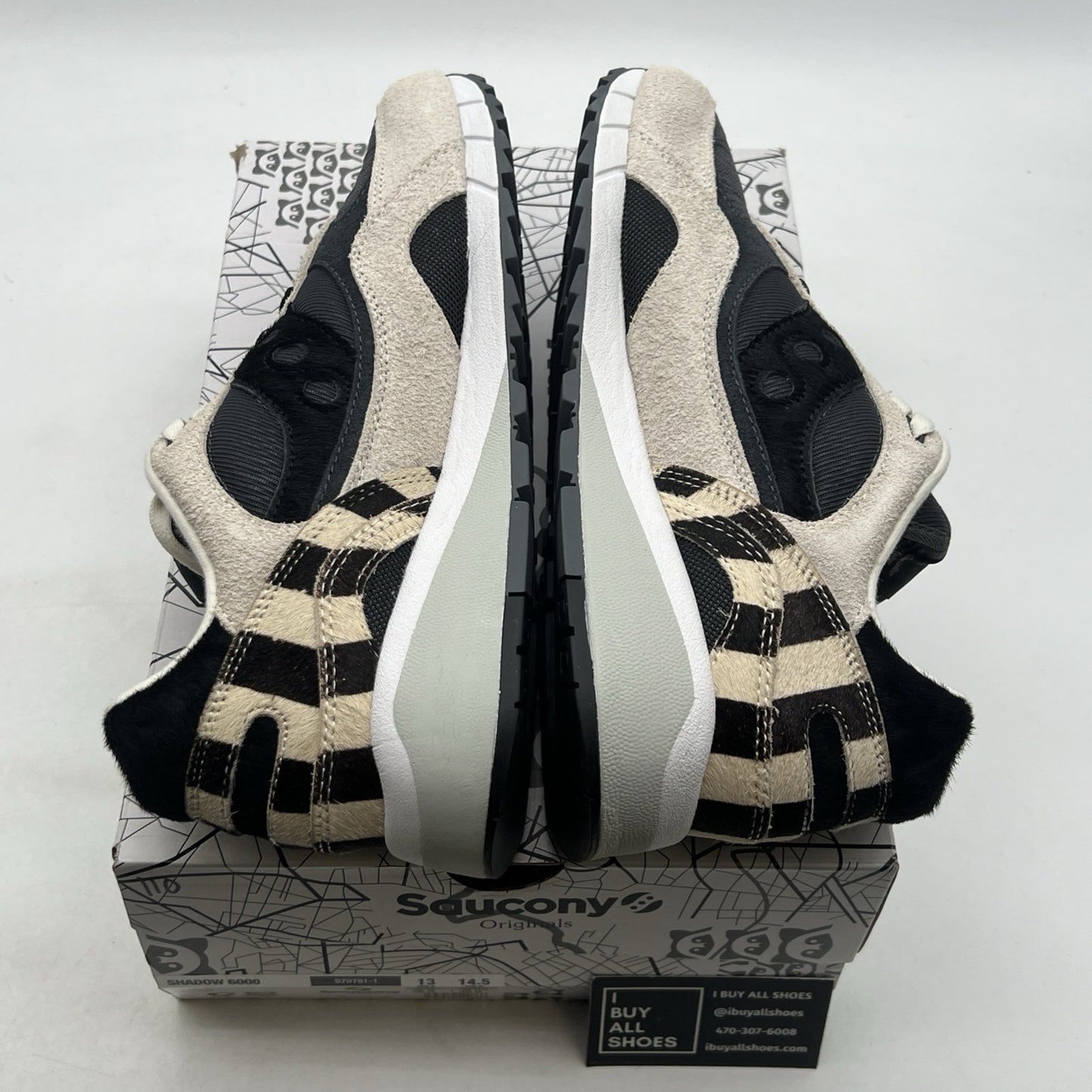 Size 13 - Saucony Shadow 6000 Good Manner Raccoon (S70781-1)